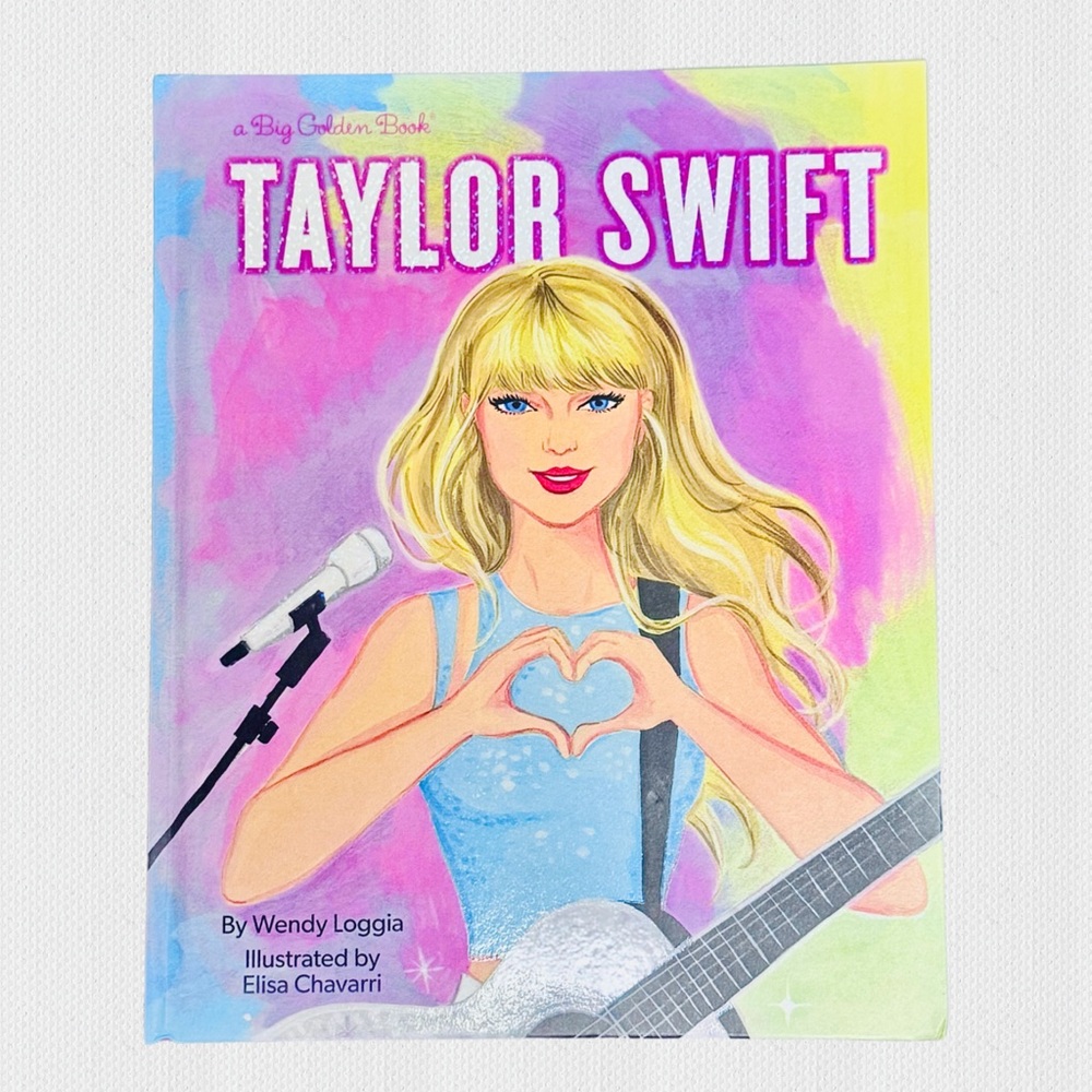 NWT‎ - a Big Golden Book - Taylor Swift Illustrated Book